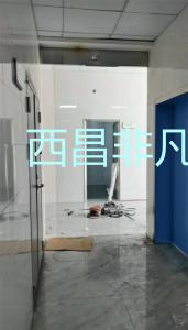 涼山彝族自治州西昌市昭覺縣人民醫院人臉識別玻璃自動感應門